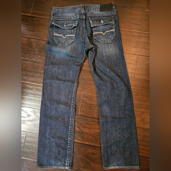 GUESS Mens Blue Jeans size: 34x32 - Picture 4 of 6